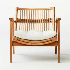 Noelie Rattan Lounge Chair With White Cushion 14 Noelie Rattan Lounge Chair With White Cushion -marin sHOP NoelieChairWWhiteCushionSOF20