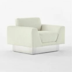 Noor Cream Boucle Lounge Chair -marin sHOP NoorCreamBclChair3QSSF22