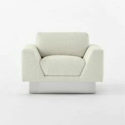 Noor Cream Boucle Lounge Chair -marin sHOP NoorCreamBclChairSOSSF22