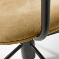 Nyle Suede Office Chair 15 Nyle Suede Office Chair -marin sHOP NyleOfficeChairAVSSS22