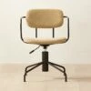 Nyle Suede Office Chair 1 Nyle Suede Office Chair -marin sHOP NyleOfficeChairSHS22