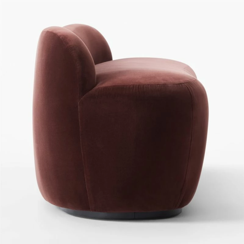 Orleans Chocolate Upholstered Bench 7 Orleans Chocolate Upholstered Bench - Image 5