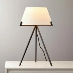 Ornado Large Black Table Lamp -marin sHOP OrnadoLrgBlkTableLampROF21
