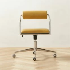 Orsen Saddle Leather Office Chair
