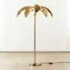 Palm Brass Finish Floor Lamp 1 Palm Brass Finish Floor Lamp -marin sHOP PalmBrassFloorLampSHF20