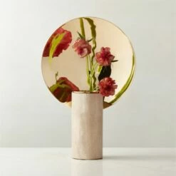 Parade Reflect Travertine Vase -marin sHOP ParadeReflectVaseROS23