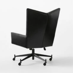 Bowtie Black Leather Office Chair Model 3002 14 Bowtie Black Leather Office Chair Model 3002 -marin sHOP PaulMcCobbBwtBkLtOffcChr3QBSSS23