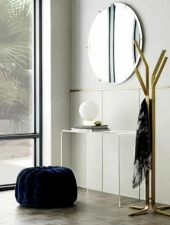 Peekaboo Acrylic Console Table 38'' -marin sHOP Peekaboo38inAcrylicConsoleAG18