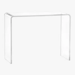 Peekaboo Acrylic Console Table 38'' -marin sHOP PeekabooConsole3QF12