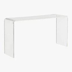 Peekaboo Acrylic Console Table 56'' -marin sHOP PeekabooLargeConsoleTable3QF16