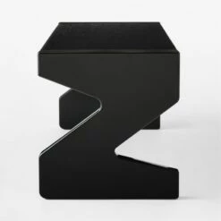 Perno 2-Drawer High-Gloss Black Oak Wood Desk 19 Perno 2-Drawer High-Gloss Black Oak Wood Desk -marin sHOP PernoDeskSDSSS23