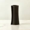 Philo Grey Clay Taper Candle Holder 2 Philo Grey Clay Taper Candle Holder -marin sHOP PhiloPrclnTaperHolderSHF23