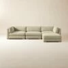 Piazza 4-Piece Modular Camel Brown Boucle Sectional Sofa With White Oak Legs 2 Piazza 4-Piece Modular Camel Brown Boucle Sectional Sofa With White Oak Legs -marin sHOP Piazza4PcCmBcMdSectWOkLgSHF23