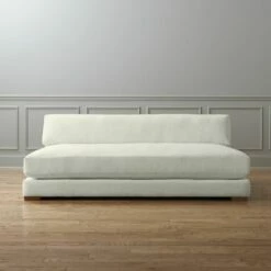 Piazza Sofa With White Oak Legs