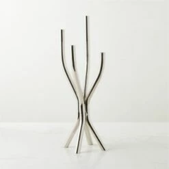 Plata Stainles Steel Multi Taper Candle Holder