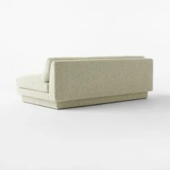 Plinth Armless Peppered Grey Boucle Sofa -marin sHOP PlinthGryBclArmlessSofa3QBSSS23