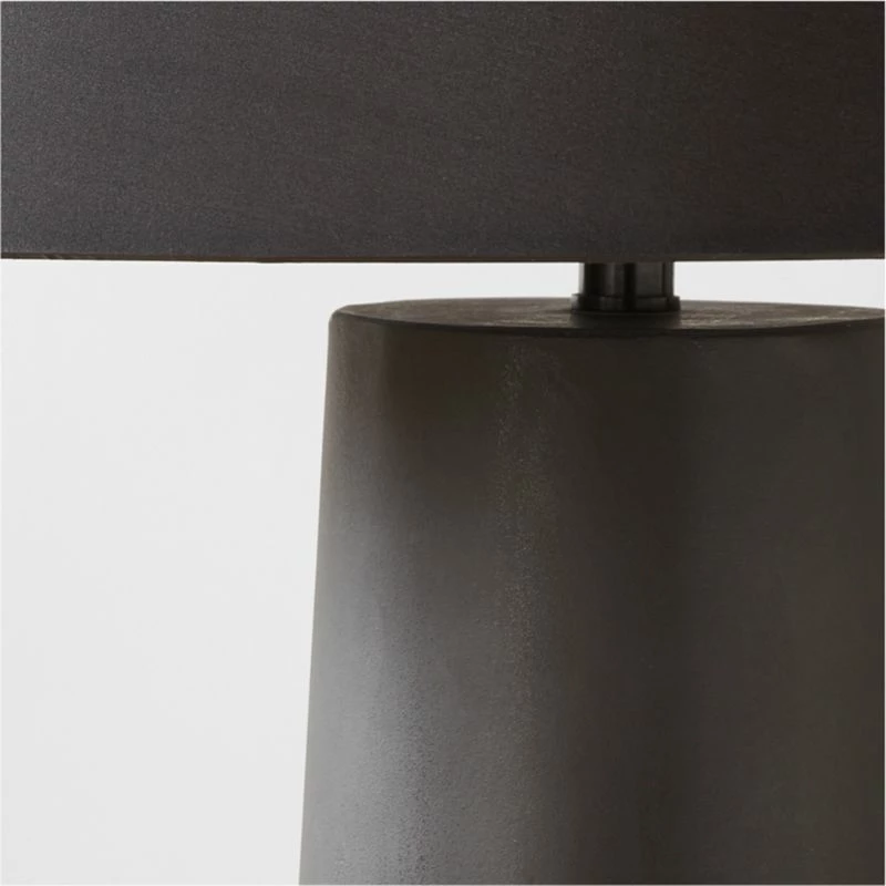 Polar Black Cement Floor Lamp 5 Polar Black Cement Floor Lamp - Image 3