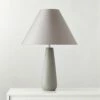 Polar Grey Cement Table Lamp -marin sHOP PolarGrayTableLampSHF23