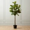 Faux Potted Fiddle Leaf Fig 7'