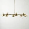 Presley Polished Brass Chandelier 1 Presley Polished Brass Chandelier -marin sHOP PresleyBrassChandelierSHF21
