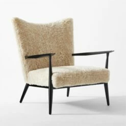 Pull-Up Shearling Lounge Chair Model 1321 -marin sHOP PullupShrlngLoungeChair3QSSF21