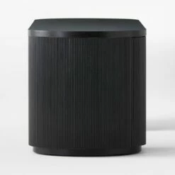 Reid Oval Black Wood Storage Desk 14 Reid Oval Black Wood Storage Desk -marin sHOP ReidEbonizedDeskSDSSS23