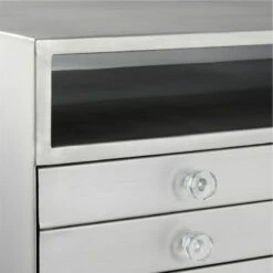 Renzo Steel 3-Drawer File Cabinet -marin sHOP RenzoStlFlatFileCabinetAVSSS22