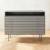 Renzo Steel 3-Drawer File Cabinet -marin sHOP RenzoStlFlatFileCabinetSHS22