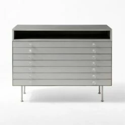 Renzo Steel 3-Drawer File Cabinet -marin sHOP RenzoStlFlatFileCabinetSOSSS22