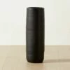 Reo Tall Black Vase -marin sHOP ReoLargeBlackVaseSHS23