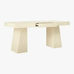 Ridge Bleached Oak Desk With Drawer -marin sHOP RidgeBleachedOakDesk3QAVF19
