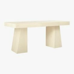 Ridge Bleached Oak Desk With Drawer -marin sHOP RidgeBleachedOakDesk3QBF19