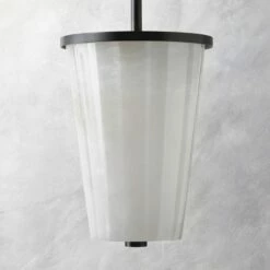 Riva Alabaster Outdoor Pendant Light