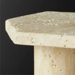Roca Travertine Pillar Candle Stands 7 Roca Travertine Pillar Candle Stands -marin sHOP RocaTrvrtnCandleStandLgAVSHF21