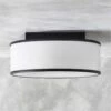 Ronda Indoor/Outdoor Black Flush Mount Light 1 Ronda Indoor/Outdoor Black Flush Mount Light -marin sHOP RondaMttBkInNOutdrFlshMntAV2SHF22