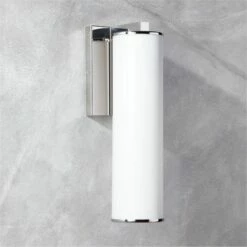 Ronda Indoor/Outdoor Polished Stainless Steel Wall Sconce