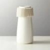 Ruff White Porcelain Vase -marin sHOP RuffWhiteVaseSHF20