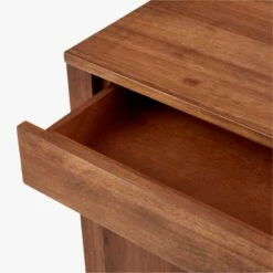 Runway 2-Drawer Acacia Wood Desk -marin sHOP RunwayAcaciaDeskAVS18
