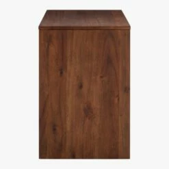 Runway 2-Drawer Acacia Wood Desk -marin sHOP RunwayAcaciaDeskSDS18