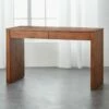 Runway 2-Drawer Acacia Wood Desk 1 Runway 2-Drawer Acacia Wood Desk -marin sHOP RunwayAcaciaDeskSHS18 1x1