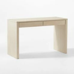 Runway 2-Drawer Lacquered Grasscloth Desk -marin sHOP RunwayLcqrdGrssClthDesk3QSSF21