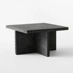Ruvidio Black Stone Coffee Table -marin sHOP RuvidoBlkSlateCoffeeTbl3QSSS22