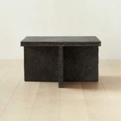 Ruvidio Black Stone Coffee Table