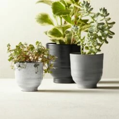Santino Terracotta Indoor Planter Set Of 3 -marin sHOP SantinoPlantersS3ROF19
