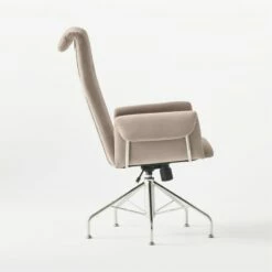 Saviti Bone Velvet Office Chair -marin sHOP SavitiChairSDSSF21