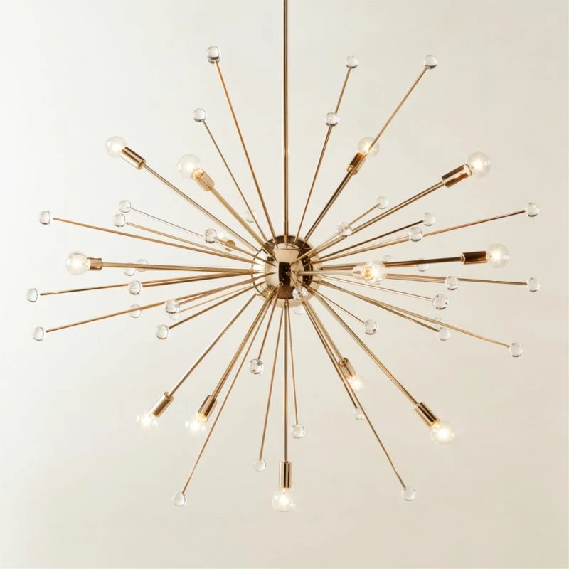 Scoppiare Polished Champagne Pendant Light 4 Scoppiare Polished Champagne Pendant Light - Image 2