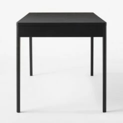 Scuro 2-Drawer Black Oak Wood Desk -marin sHOP ScuroDeskSDSSS22