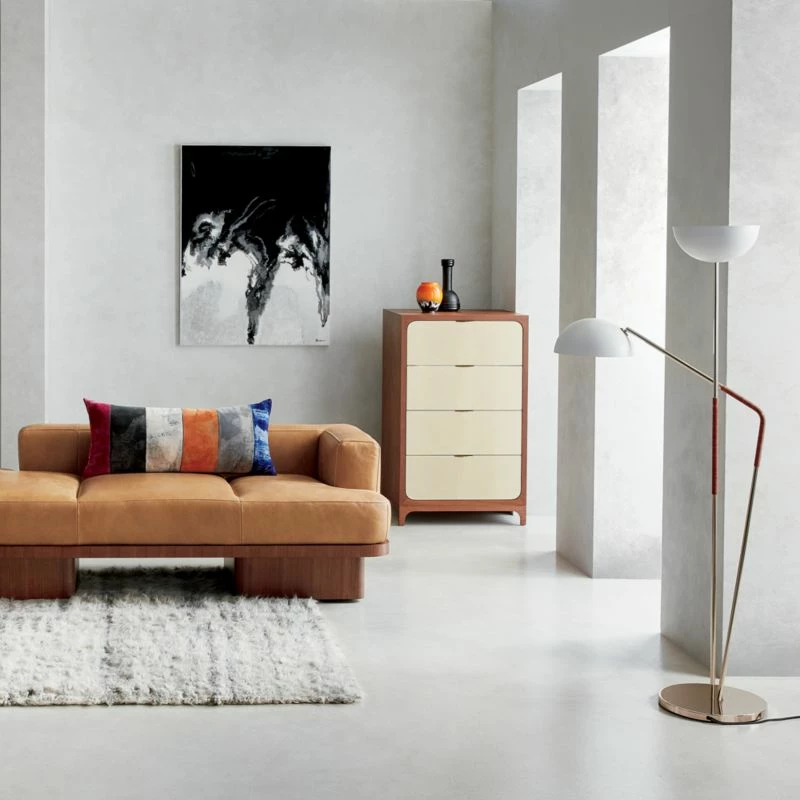 Pavo Champagne Brass Double Floor Lamp 8 Pavo Champagne Brass Double Floor Lamp - Image 6