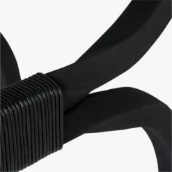 Serpette Black Cowhide Stool -marin sHOP SerpetteBlkCowhideStoolAVS19