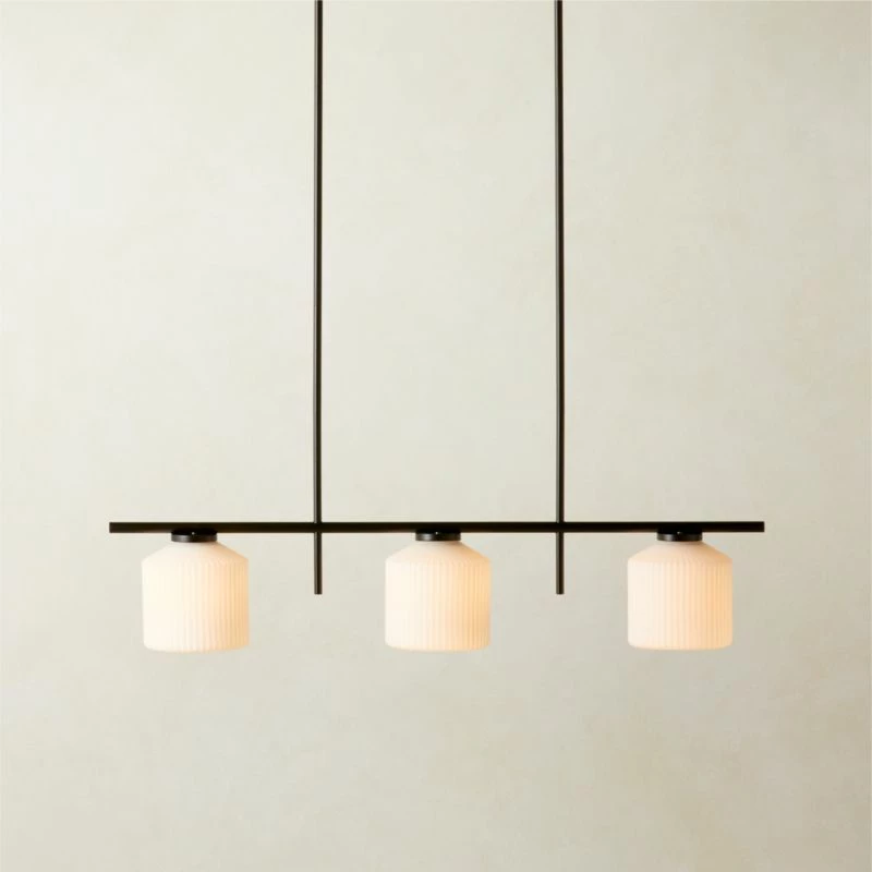 Silo 3-Bulb Matte Black Pendant Light 4 Silo 3-Bulb Matte Black Pendant Light - Image 2